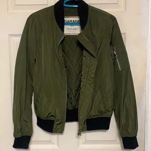 Green Bomber Jacket